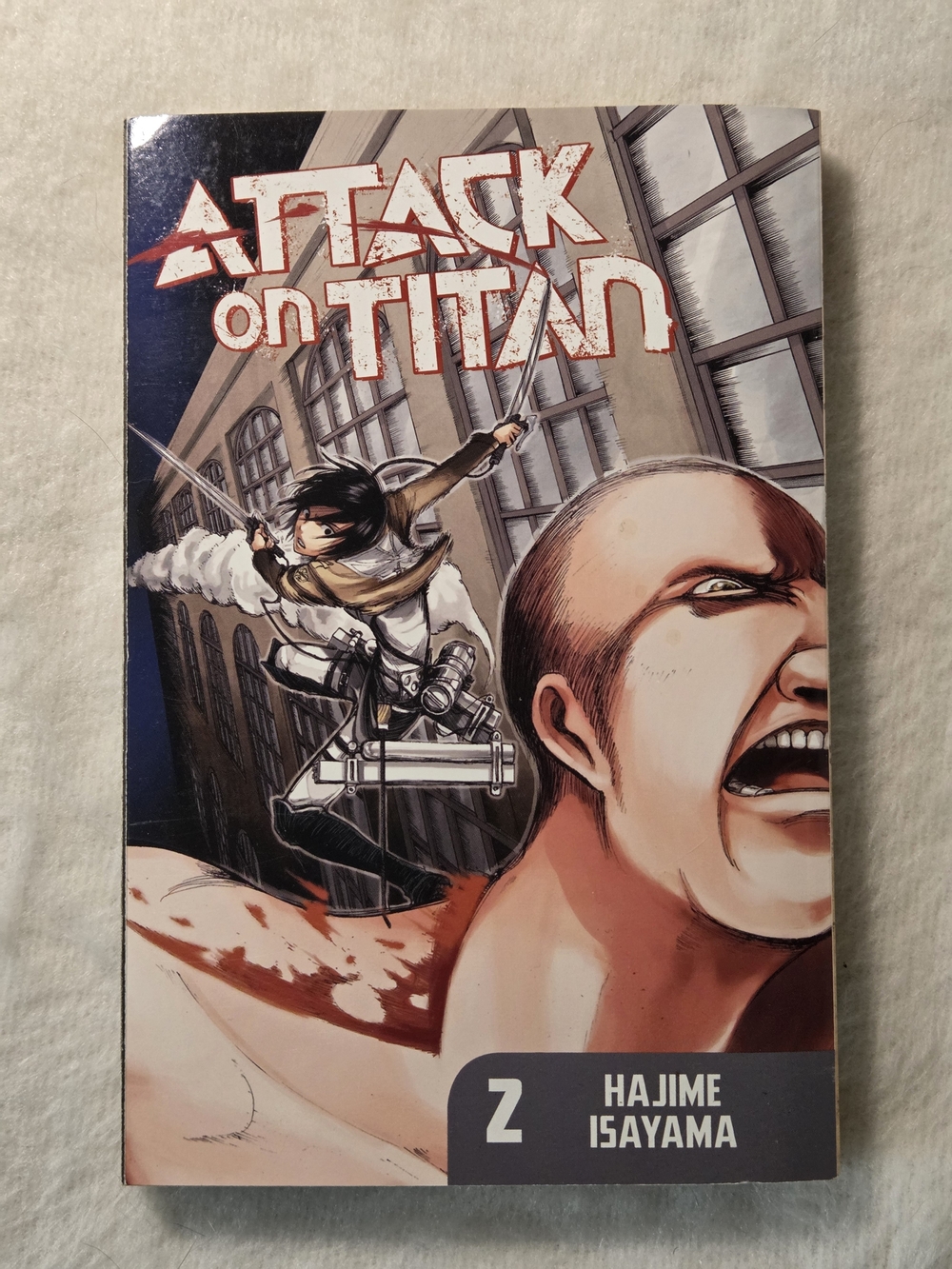 ☀️Attack on Titan, Vol. 2 by Hajime Isayama Manga (English)